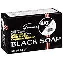 Black and White Black Soap, 6.1 oz (Pack of 3) Beauty & Personal Care Black and White