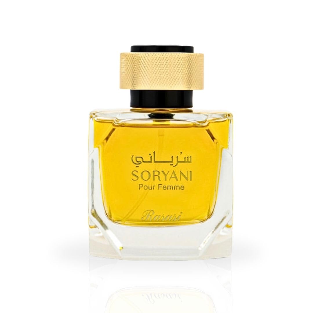 RASASI Soryani Eau De Parfum For Women Spray - 100ML (3.38 OZ) Arabian Perfume - Refreshing, Citrusy, Musky and Floral Fragrance - Luxurious Feminine Beauty & Personal Care RASASI