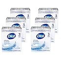 Dial White Antibacterial Deodorant Bar Soap 3 pk (Pack of 18) Beauty & Personal Care Dial