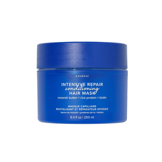 AAVRANI Intensive Repair Conditioning Hair Mask - Mask for Dry, Damaged Hair - with Biotin, Rice Protein, & Mowrah Butter to Repair - Vegan - 8.4 Oz Beauty & Personal Care AAVRANI
