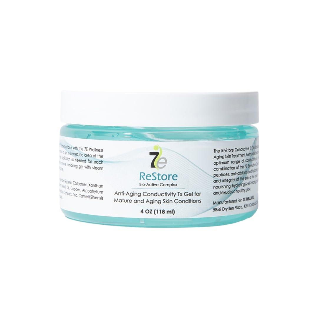 Myolift 7E Wellness ReStore Conductive Gel, 4oz – Microcurrent Facial Gel with Green Tea, Hyaluronic Acid & Collagen for Firm, Youthful Skin Beauty & Personal Care myolift