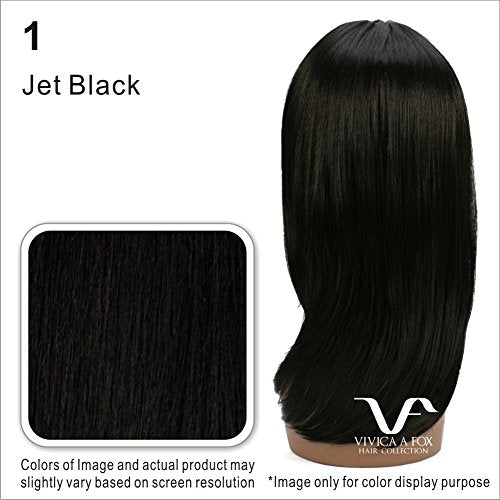 Amore Mio (Aw-glenda) - Heat Resistant Fiber Full Wig in JET BLACK