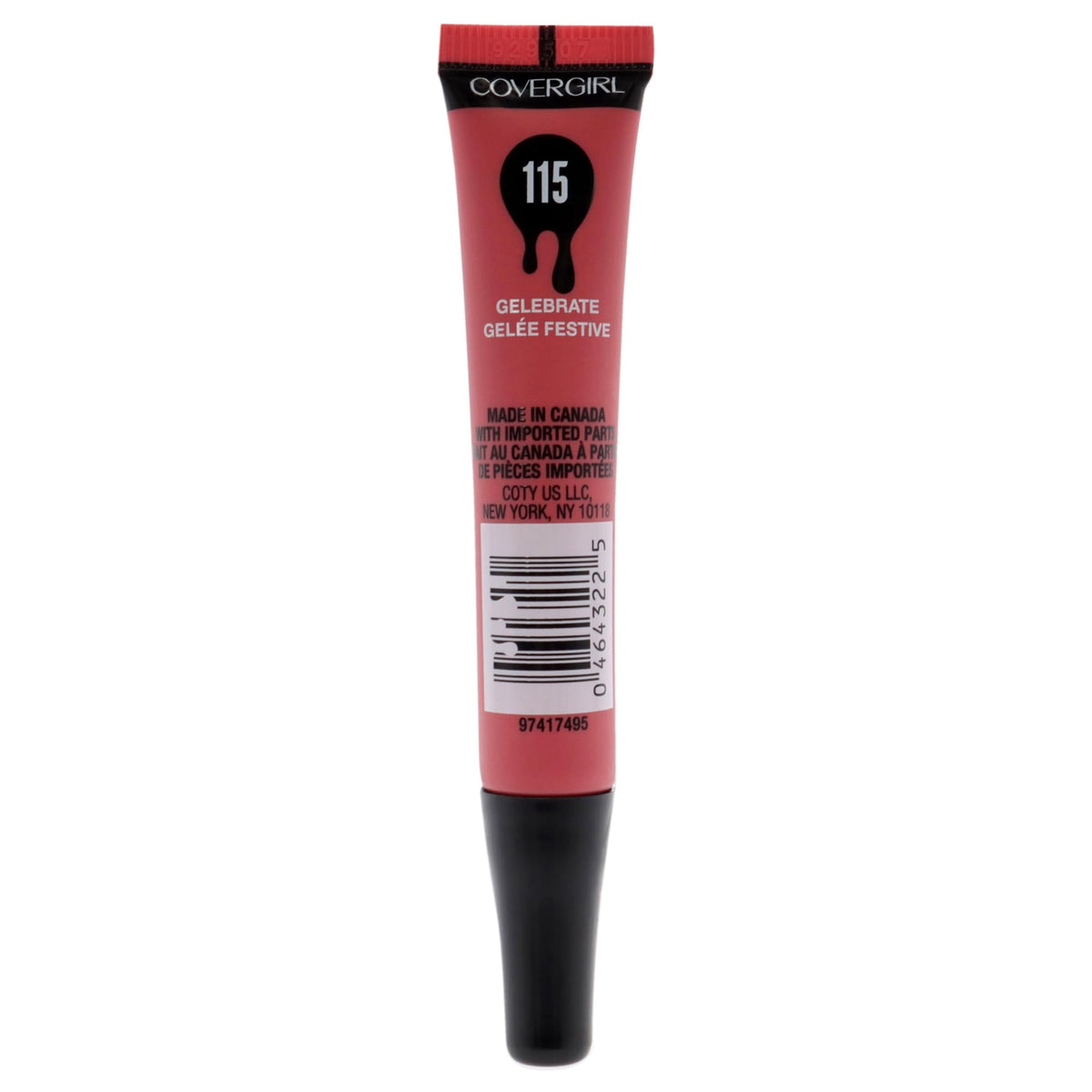 Melting Pout Liquid Lipstick - 115 Gelebrate by CoverGirl for Women - 0.27 oz Lipstick