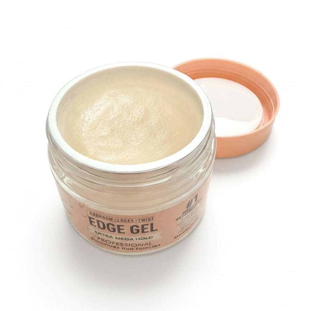 Dr. Girls Rice Water Lock & Twists Edge Gel - Extra Mega Hold for Locs, Cornrows & Twists - With Biotin, Castor Oil, Hydrolyzed Wheat Protein Beauty & Personal Care R&B Collection