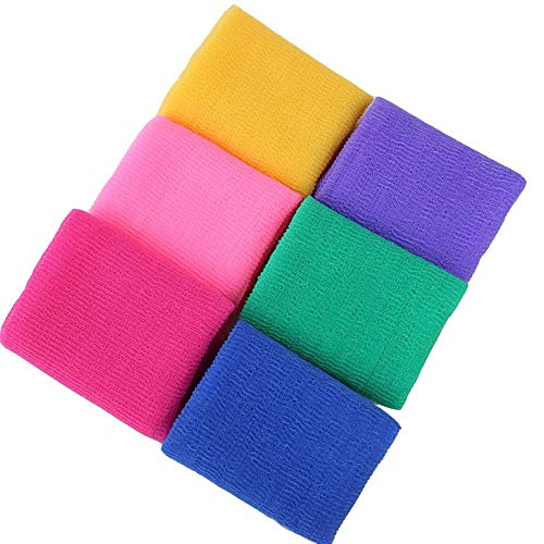 zxb-shop Exfoliating Washcloths 1Pcs Body Cleanliness Shower Bath Brushes, Sponges Scrubbers Body Washing Clean Exfoliate Puff Scrubbing Towel Wash Beauty and Personal Care zxb-shop