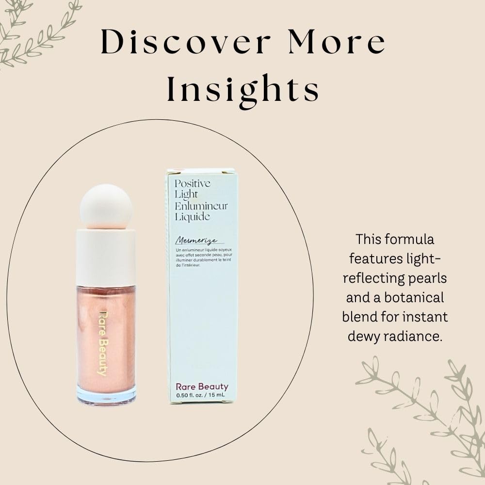 Rare Beauty Positive Light Liquid Luminizer (Mesmerize) Beauty & Personal Care Rare Beauty
