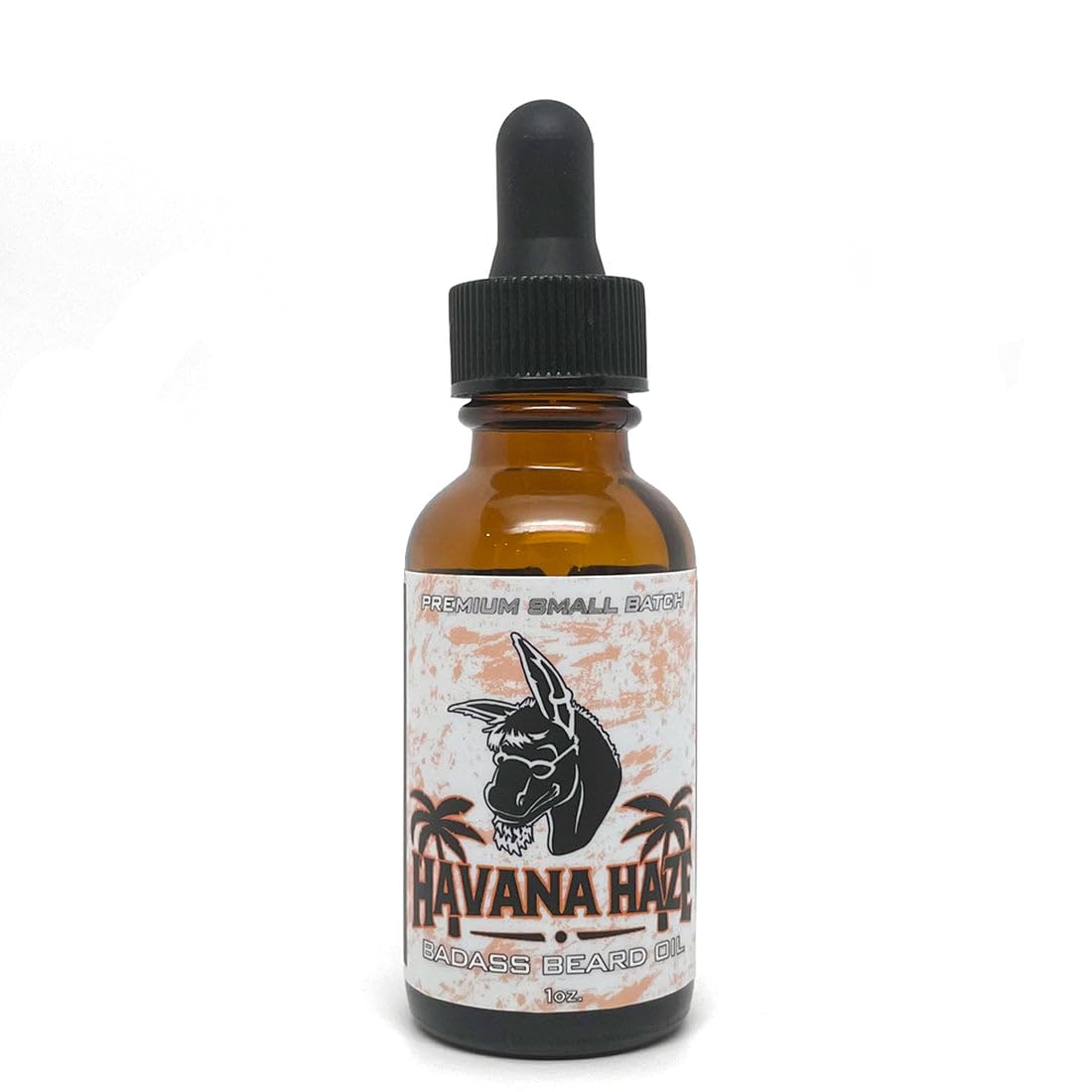 Badass Beard Care Beard Oil For Men - Havana Haze, 1 oz - 100% Natural and Organic Food-grade Ingredients, Soften Hair and Hydrate Skin Beauty and Personal Care Badass Beard Care