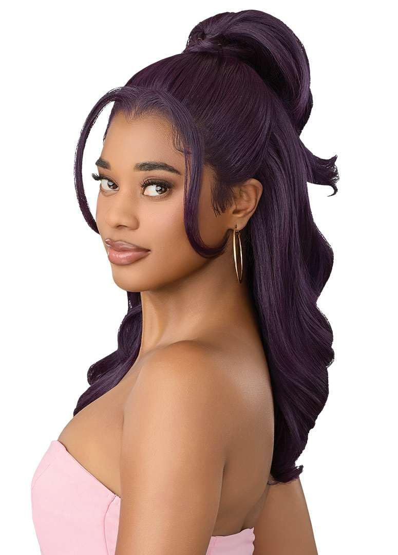 Outre Lace Front Wig -Perfect Hair Line 13X6 - True Frontal Peak 715 (ICY ASH BROWN)