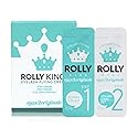 Rolly King Perm Step 1 & 2 for Eyelash Lifting and Brow Lamination for Professionals, 10 Sachets in a Box Beauty & Personal Care Amber Lash