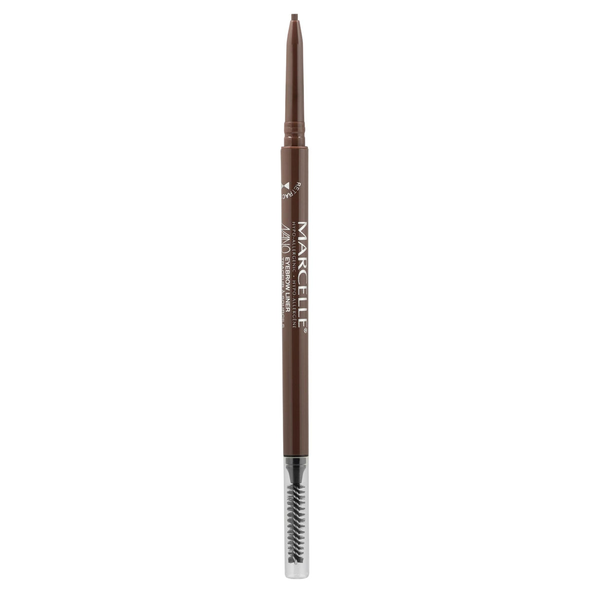 Marcelle Nano Retractable Eyebrow Liner, Medium Brown, Brow Pencil, 0.09g