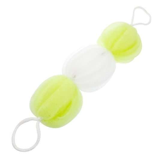 Ruilogod Nylon Braided Soft Scrubber Sponge White (id: 25c ee1 f37 a73 826 Beauty and Personal Care Ruilogod