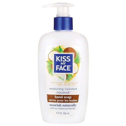 Kiss My Face Hand Soap Coconut 9oz Pump (2 Pack) Beauty & Personal Care Kiss My Face