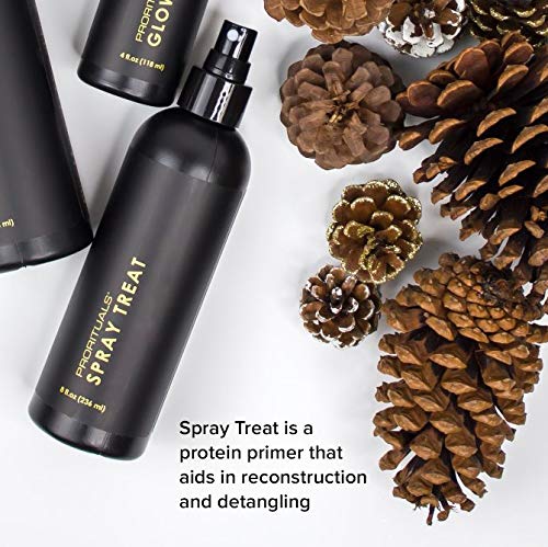 Prorituals Leave-In Protein Treatment Spray for Curl Repair and Natural Hair Growth - 8 oz Beauty & Personal Care Prorituals