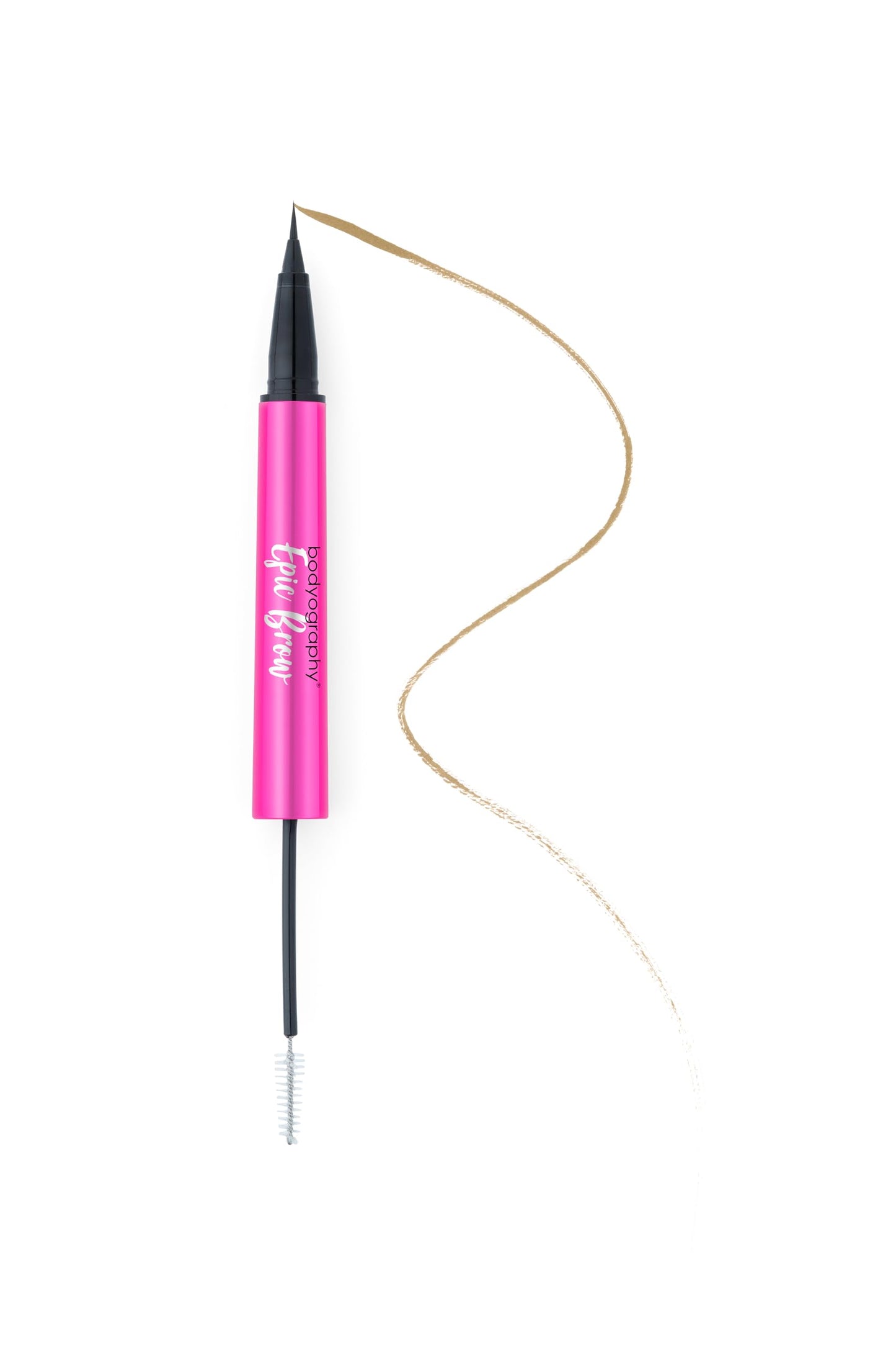 Bodyography Epic Brow Clear Brow Gel + Liquid Brow Definer | 2-in-1 Long-Wear Brow Shaper & Micro-Fine Pen | Hair-Like Strokes, Precise Definition… Beauty & Personal Care Bodyography