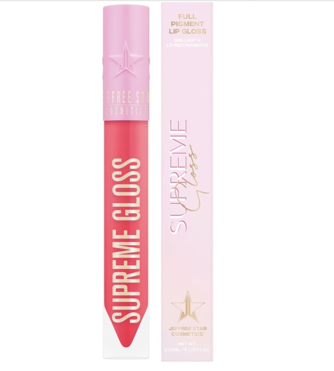 Jeffree Star Cosmetics Supreme Gloss Full Pigmented Lip Gloss Set - Pink Vault (Medium) - High-Shine, Full-Coverage, Non-Sticky Formula in Luxe Beauty & Personal Care Jeffree Star