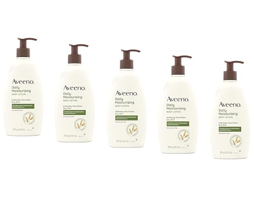 Aveeno Daily Moisturizing Lotion 18 oz (Pack of 5) Beauty & Personal Care Aveeno