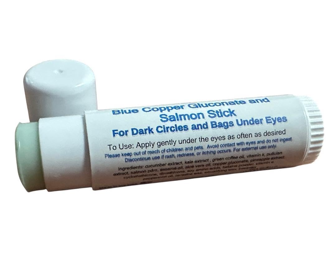 Diva Stuff Blue Copper Gluconate and Salmon Pdrn Stick For Dark Circles and Bags Under The Eyes Beauty & Personal Care Diva Stuff