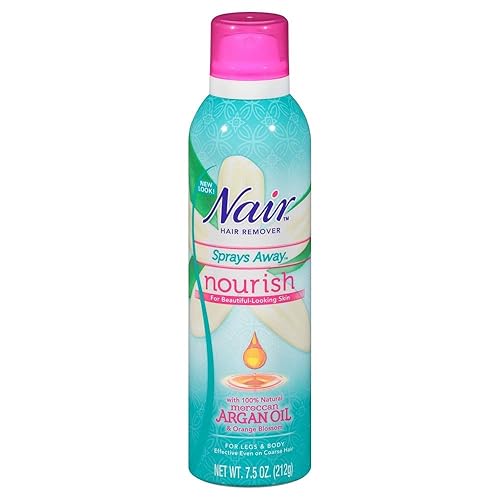 Nair Moroccan Argan Oil Sprays Away, 7.5 oz (Pack of 6) Beauty & Personal Care Nair
