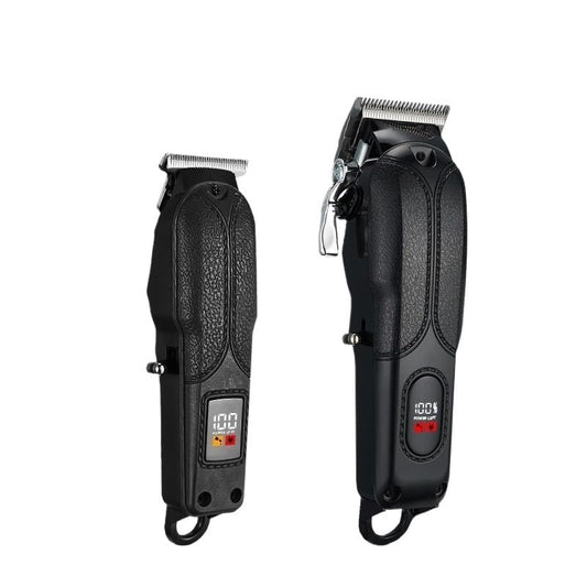NSUQOA JSEIAJB Electric Charging Pusher Adult Carving Electric Pusher Scissors Home Barber Digital Display Beauty and Personal Care NSUQOA