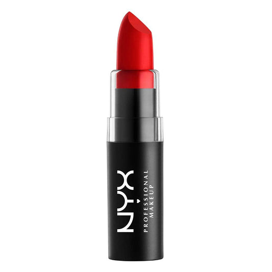 NYX PROFESSIONAL MAKEUP Matte Lipstick - Perfect Red (Bright Blue-Toned Red) Beauty & Personal Care NYX PROFESSIONAL MAKEUP