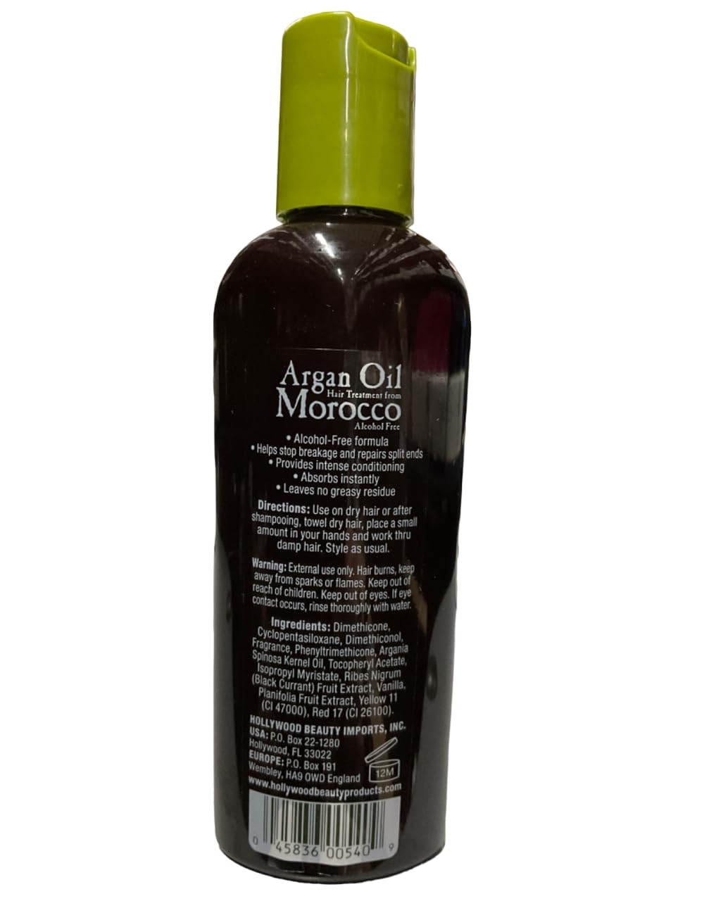 Hollywood Argan Oil, 3 oz, 2 pk Beauty & Personal Care Hollywood Beauty