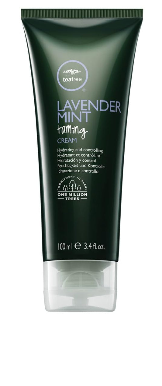 Tea Tree Lavender Mint Taming Cream, Rich Hair Styling Cream, For Coarse, Curly + Dry Hair, 3.4 fl. oz. Beauty & Personal Care Tea Tree