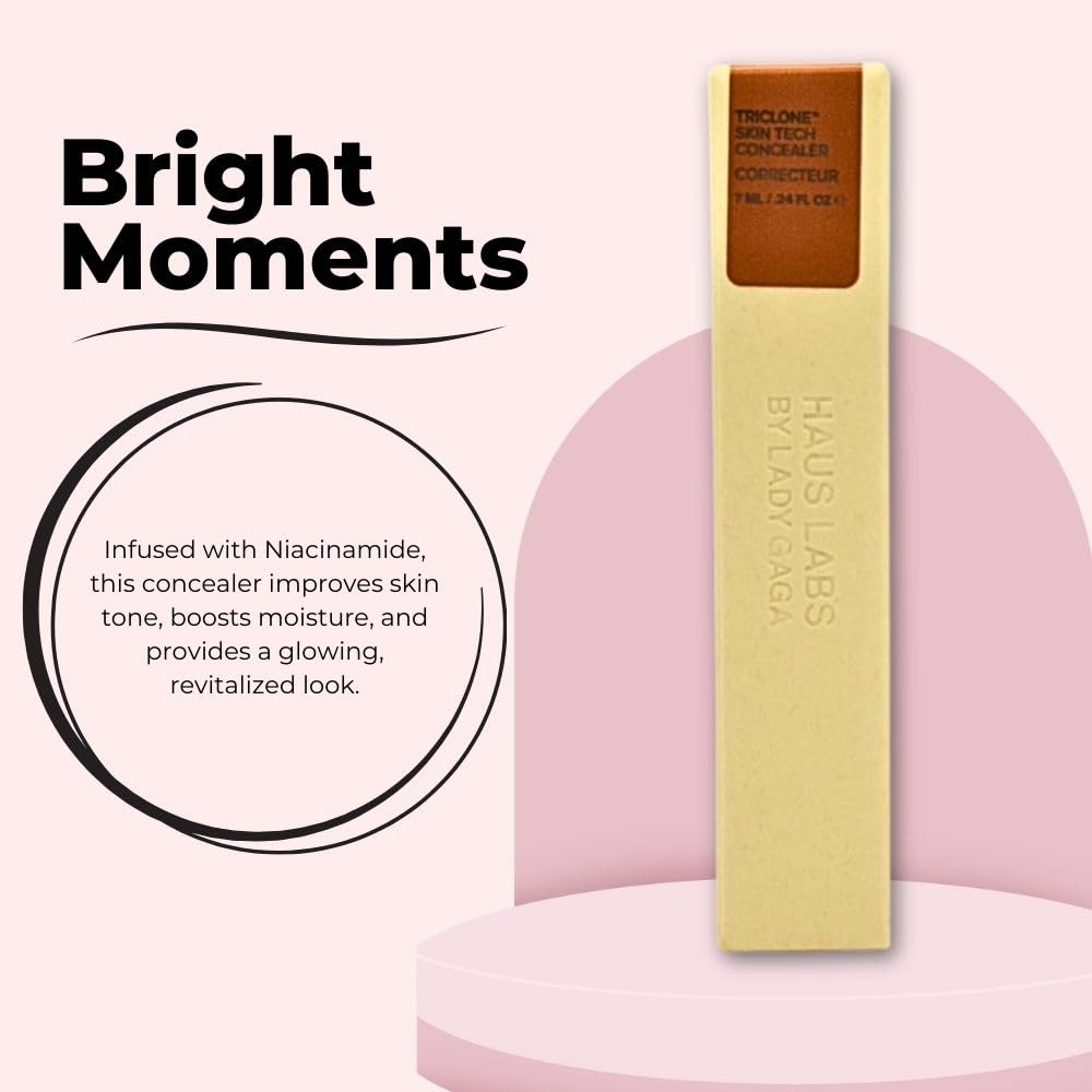 Haus Labs Triclone Skin Tech Hydrating + De-puffing Concealer with Fermented Arnica - 41 Medium Deep Neutral Beauty & Personal Care Haus Laboratories