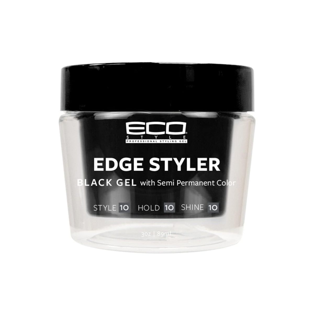 Styler Ecoco Eco Pomade Black Gel With Semi Permanent Color Strong Hold 3 oz Beauty & Personal Care Eco Style