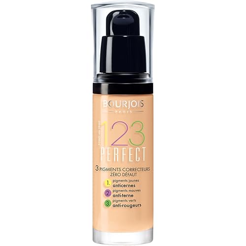 Bourjois Fond de Teint 123 Perfect Foundation for Women, # 54 Beige, 1 Ounce Beauty & Personal Care Bourjois
