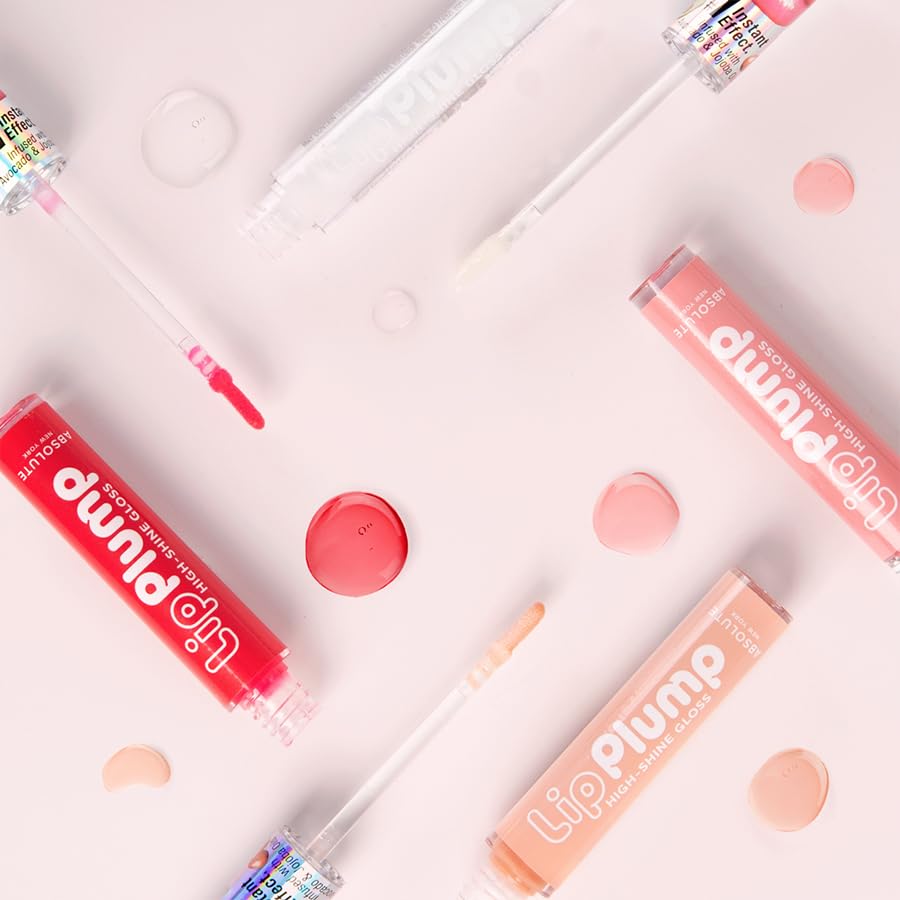 Absolute New York Lip Plump High-Shine Gloss MLPG01 Clear Beauty & Personal Care Absolute New York