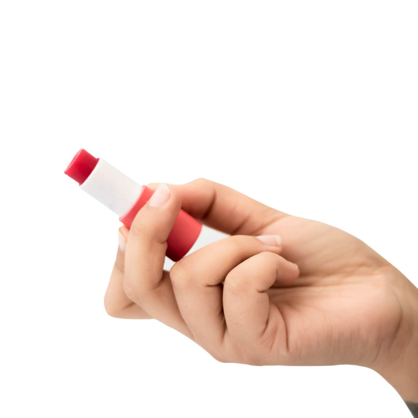 Tinted Lip Balm Stick by Omorfee - Natural Lip Tint Gloss - Long-Lasting Rose Tint with Strawberry Flavor, Beetroot & Cocoa Butter - Pink-Red Beauty and Personal Care OMORFEE BE EXOTIC OF