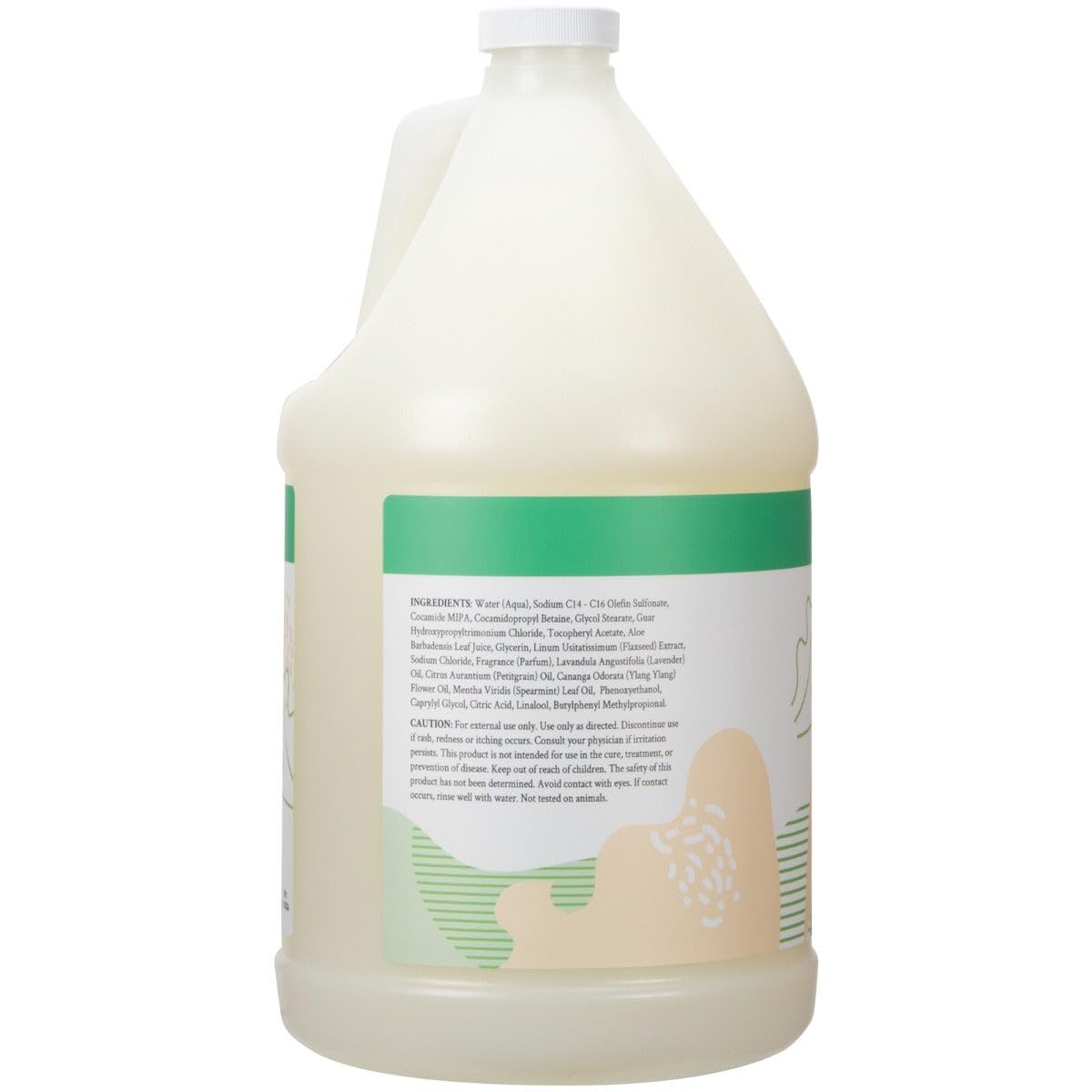 Ginger Lily Farms Botanicals All-Purpose Liquid Hand Soap Refill, 100% Vegan & Cruelty-Free, Basil Scent, 1 Gallon (128 fl oz) Beauty & Personal Care Ginger Lily Farms