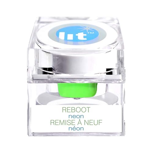 Lit Cosmetics Vegan UV Glitter Pigment, Reboot, 4g Beauty & Personal Care Lit Cosmetics
