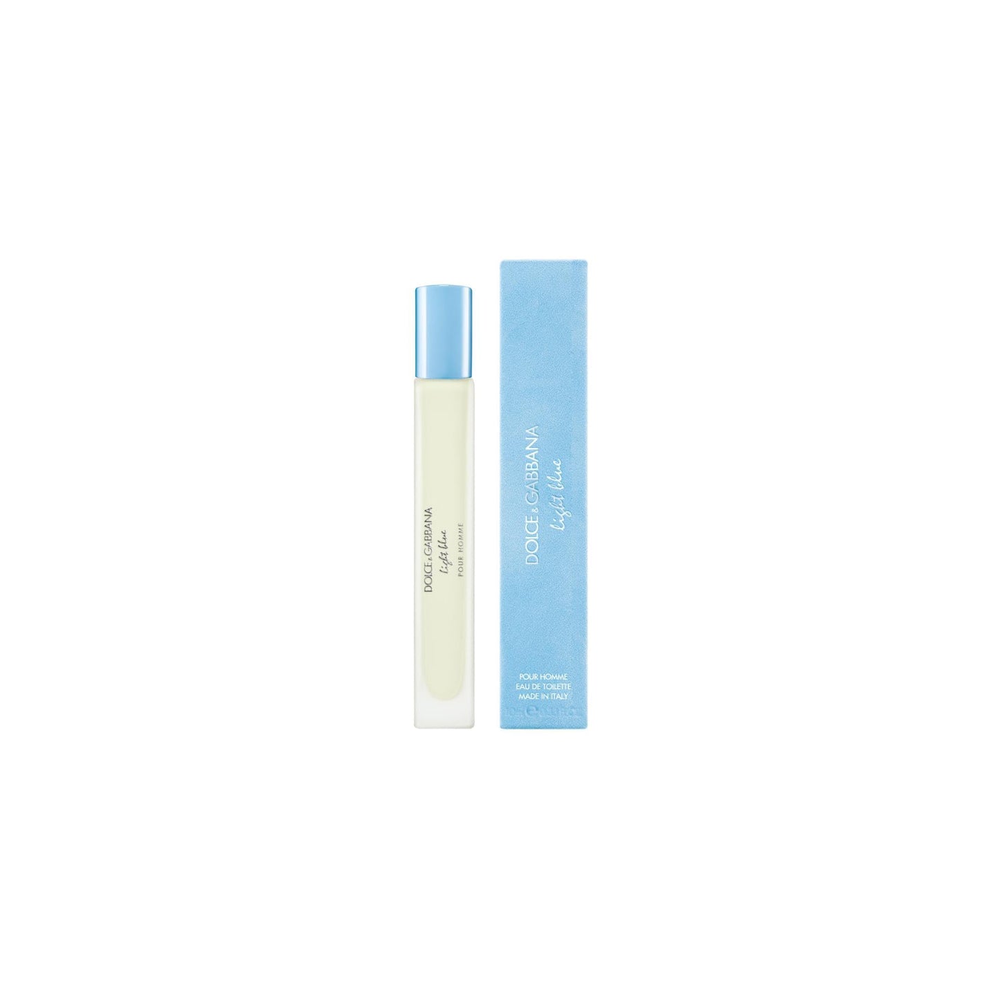Dolce&Gabbana New Light Blue Pour Homme, Eau De Toilette Travel Spray, For Men - 10 ml / .33 fl.oz Beauty and Personal Care Dolce&Gabbana