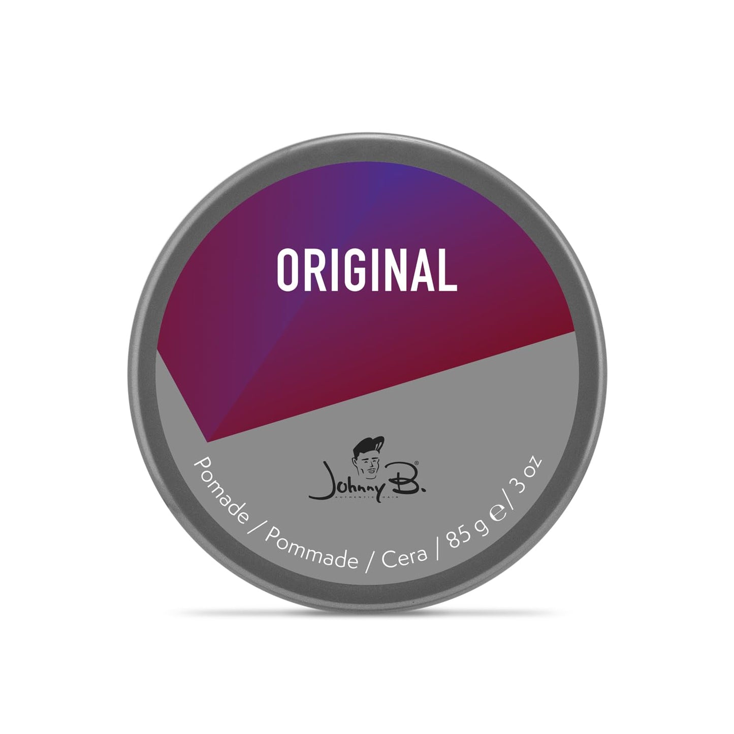 JOHNNY B. Original Oil-Based Professional Pomade for Men, Gluten-Free, 3 oz. Beauty & Personal Care JOHNNY B.