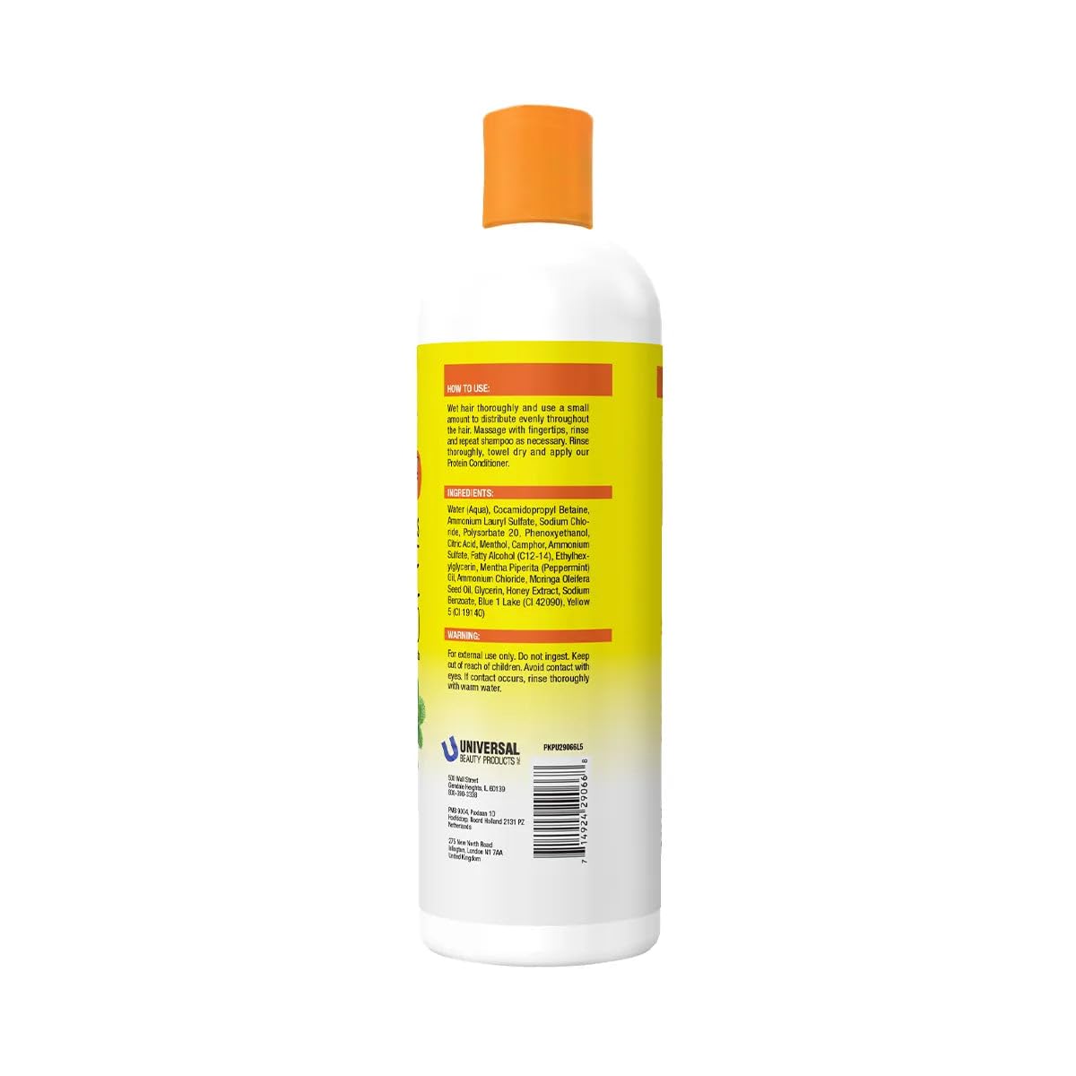 Jamaican Mango & Lime Love Your Locs Tingle Shampoo - Gentle yet Deep Cleansing & Scalp Tingling Shampoo for Textured Hair Hydrates & Removes Buildup