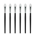 LORMAY 6 Pcs Silicone Eyeshadow and Lip Mask Makeup Brushes, Professional Tools for Applying crème or Liquid Eye Shadows and Lip Colors Beauty & Personal Care LORMAY