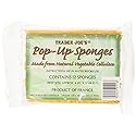 Trader Joe's Pop up Sponges Made From Natural Vegetable Cellulose 12 Sponges, 1 Pack Beauty & Personal Care Trader Joe's