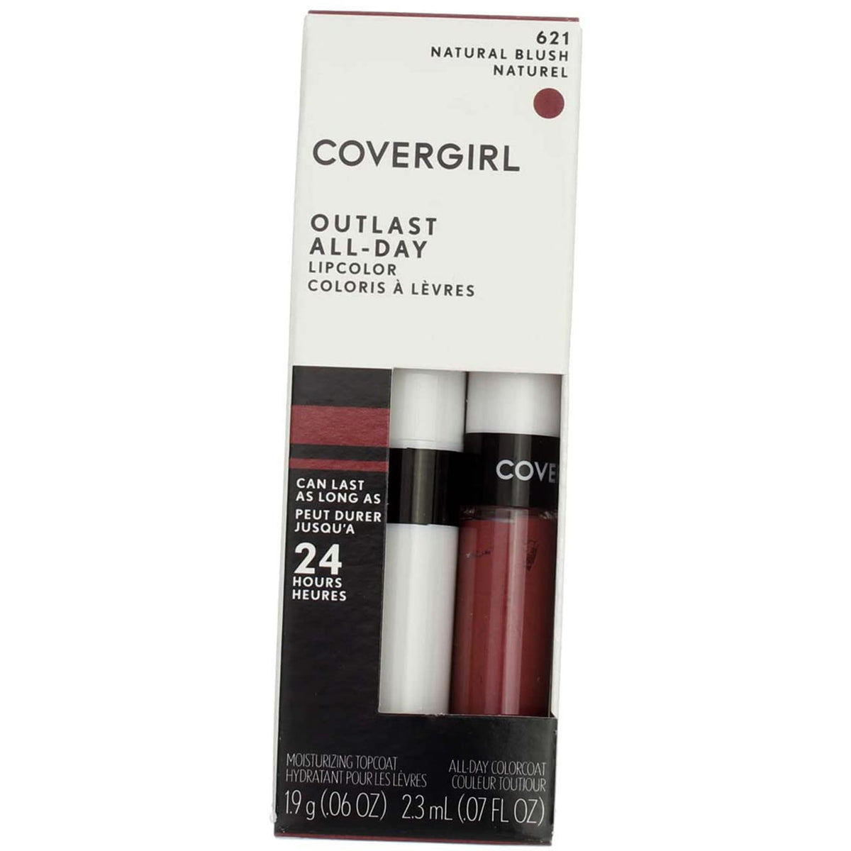Cg Outlst Lip Clr Nat Blu Size Kit Covergirl Outlast Lip Color Natural Blush Beauty & Personal Care COVERGIRL