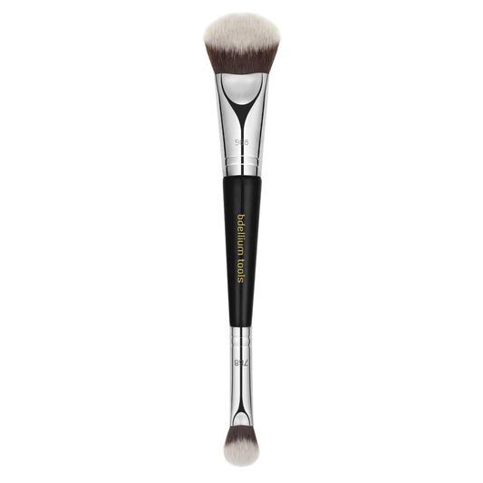 Bdellium Tools Professional Makeup Brush - Maestro Series 969 Double-ended BDHD Phase II/Phase III - With All-Vegan Synthetic Fibers, For Versatile Beauty & Personal Care BDELLIUM TOOLS