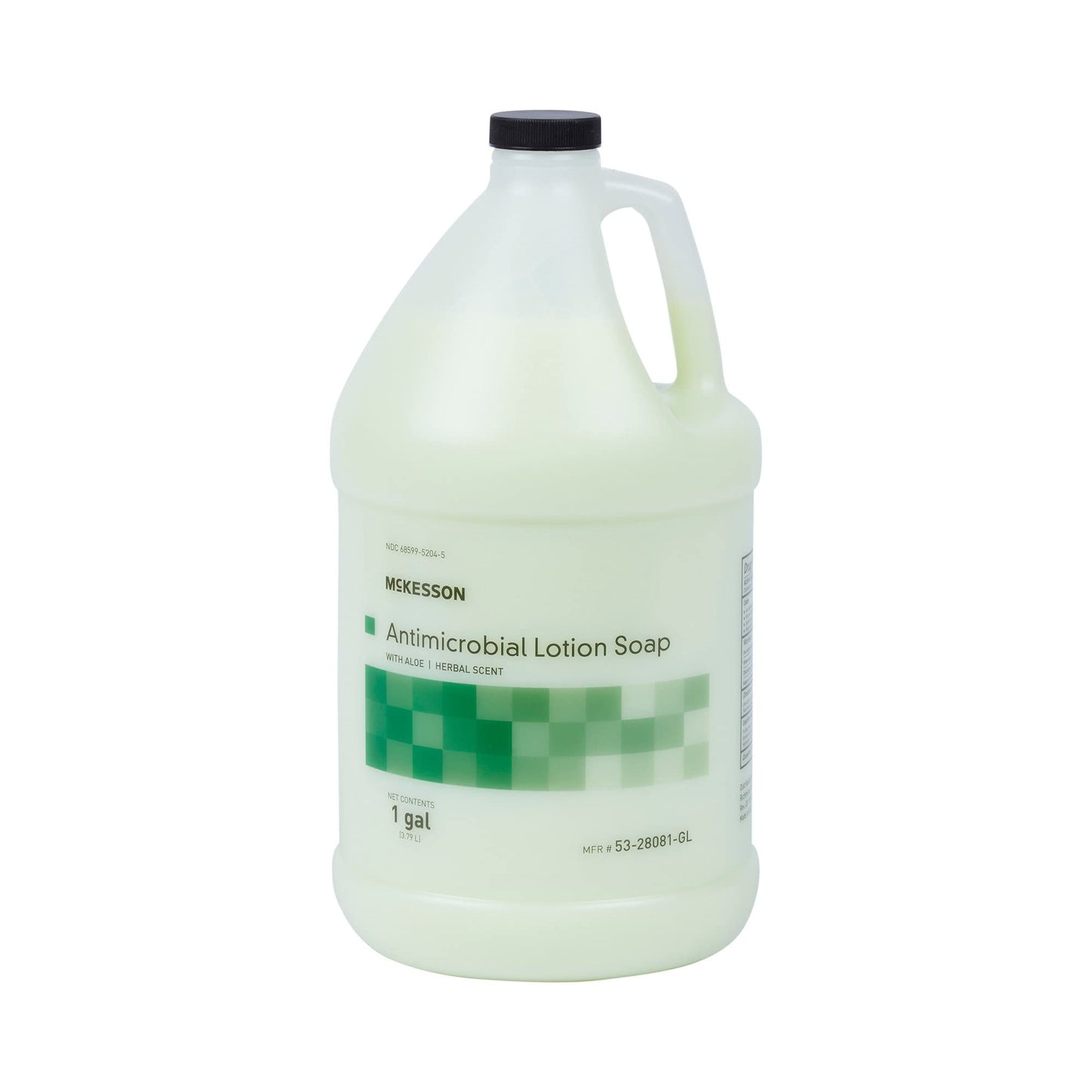 McKesson Antimicrobial Lotion Hand Soap with Aloe, 1 Gallon Refill Bottle [Pack of 4] - Bulk, Herbal Scent, Keeps Hands Clean and Moisturized Beauty & Personal Care Ensur