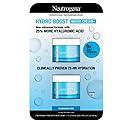 Neutrogena Hydro Boost Water Cream Moisturizer, Enhanced Formula with 25% More Hyaluronic Acid, Fragrance-Free, Clinically Proven 72-Hour Hydration Beauty & Personal Care Neutrogena