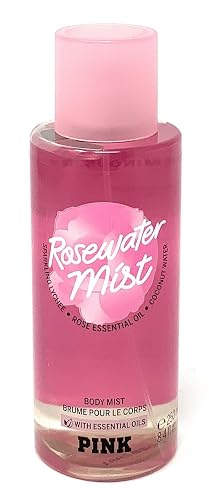 Victoria's Secret Pink Rosewater Body Mist 8.4 fl oz with Essential Oils Beauty & Personal Care Victoria's Secret