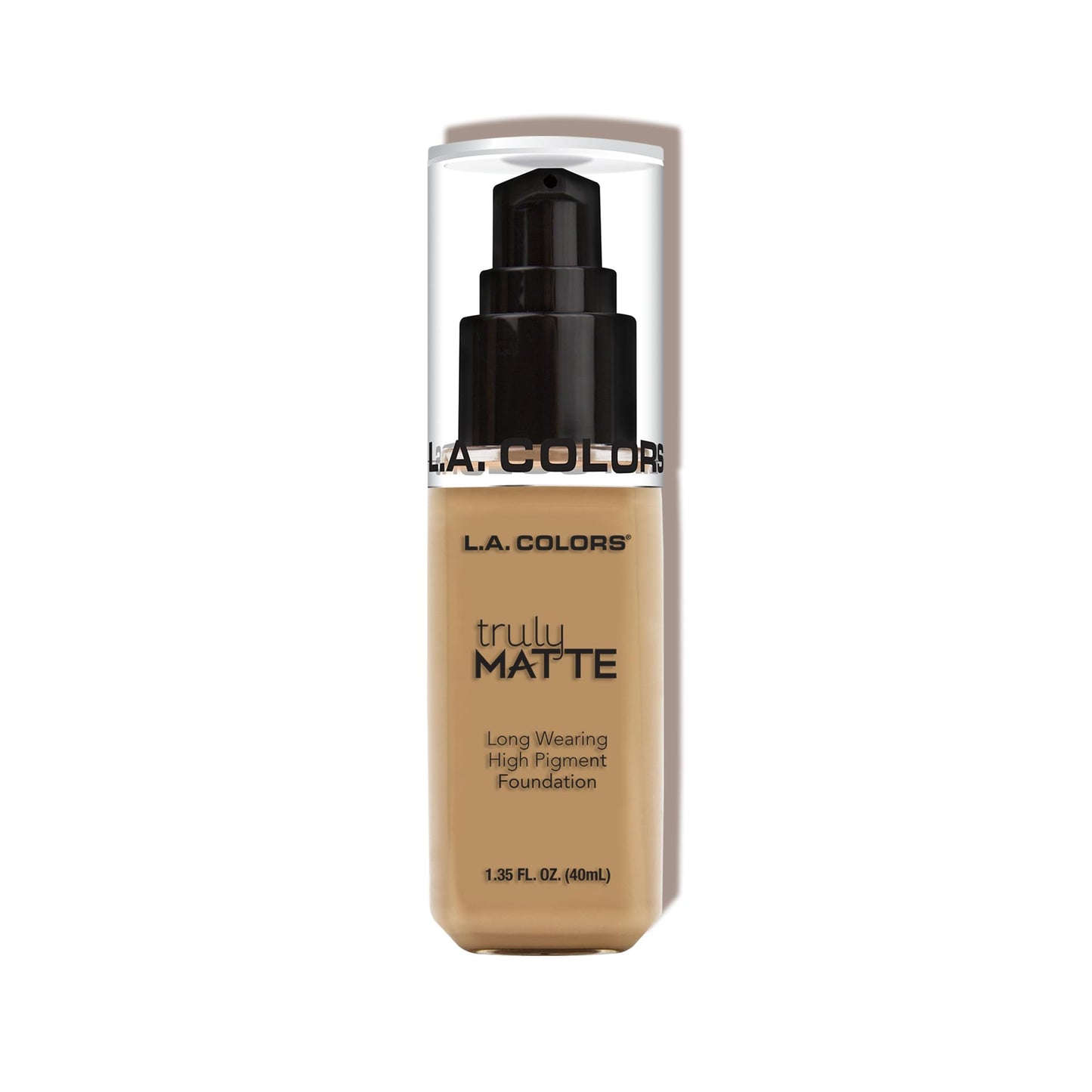 L.A. COLORS Truly Matte Foundation, Medium Beige CLM355 Beauty & Personal Care L.A. COLORS