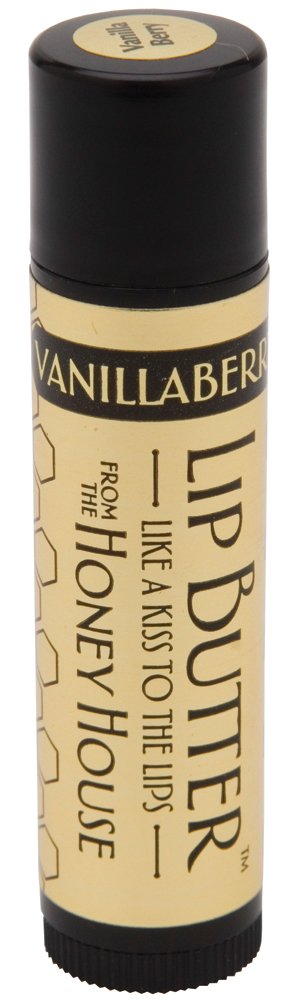 Honey House Naturals Lip Butter Tube Vanillaberry Beauty & Personal Care Honey House Naturals