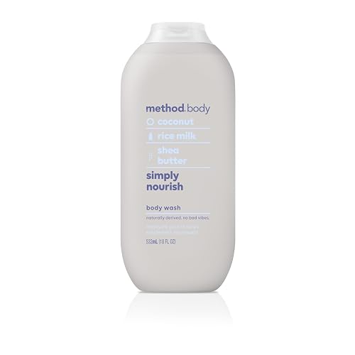 Method Body Wash, Simply Nourish, Coconut, 18 Fl Oz Beauty & Personal Care Method