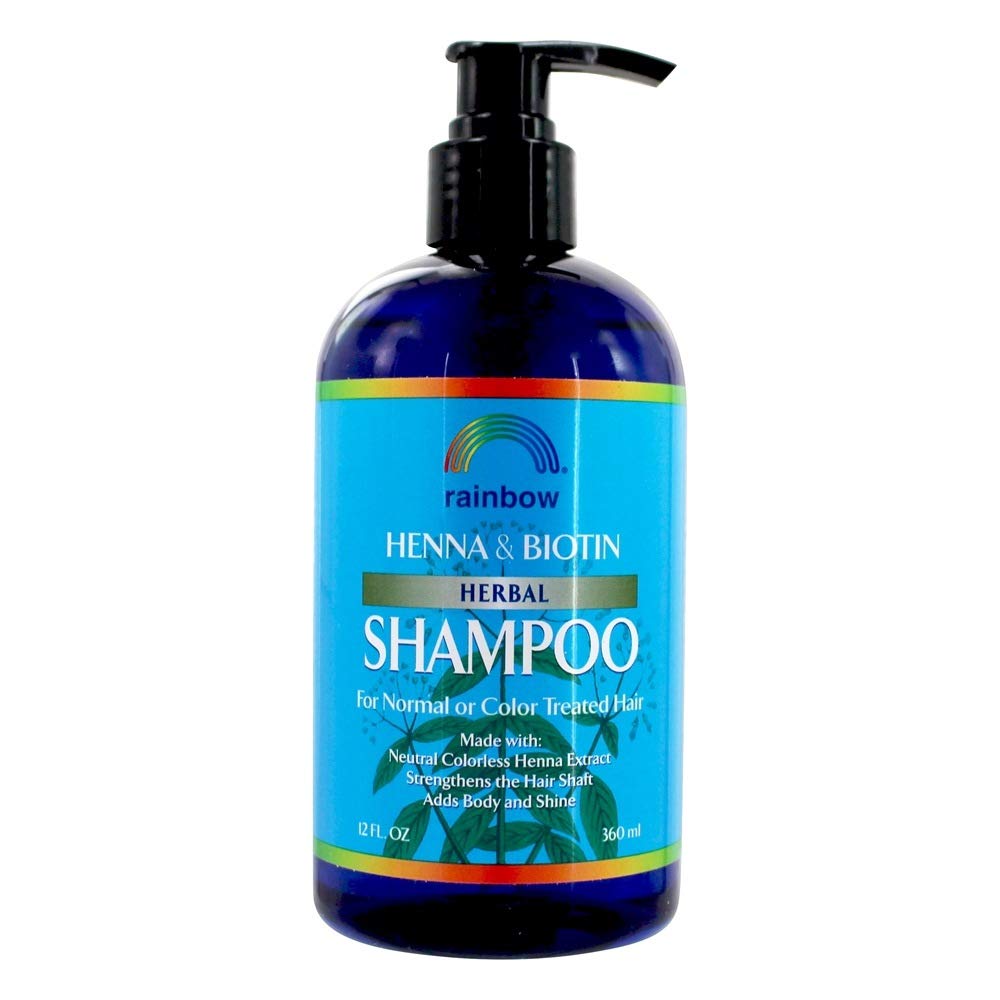Rainbow Research Organic Herbal Henna Boitin Shampoo, 12 Fluid Ounce Beauty & Personal Care Rainbow Research