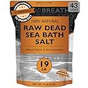 Aromasong Raw Dead Sea Bath Salt - Minimally Cleaned, Contains More Dead Sea Minerals Including Dead Sea Mud - 100% Pure & Natural Dead Sea Salts Beauty & Personal Care Aromasong