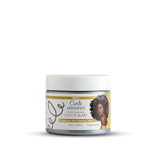 Curls Unleashed Color Blast Hair Wax, Hair Wax for Curly Hair, Gray Galaxy, (6.0 oz) Beauty & Personal Care ORS