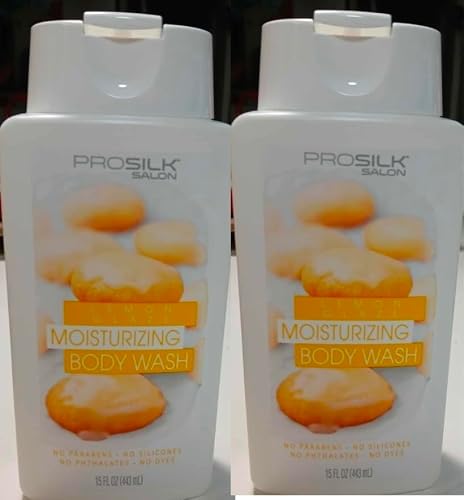 The Right Solutions Corporation PROSILK Salon Moisturizing Body Wash, Lemon Scent, No Parabens No Silicones, 15 Fl Oz, 2-Pack Beauty & Personal Care The Right Solutions Corporation